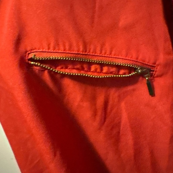 Cato Red Blouse with Zipper Pocket - Picture 4 of 9